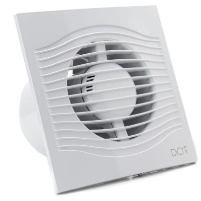 Ventilator baie SLIM 5C MRH- Ventilator de extractie cu clapeta antiretur D 125 si functie de control Fusion Logic 1.1 foto