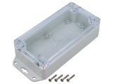 Carcasă universală KRADEX ZP160.80.45UJPH TM PC policarbonat 80x160x45mm