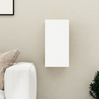 Gossi comoda tv, alb, 30,5x30x60 cm, lemn prelucrat foto