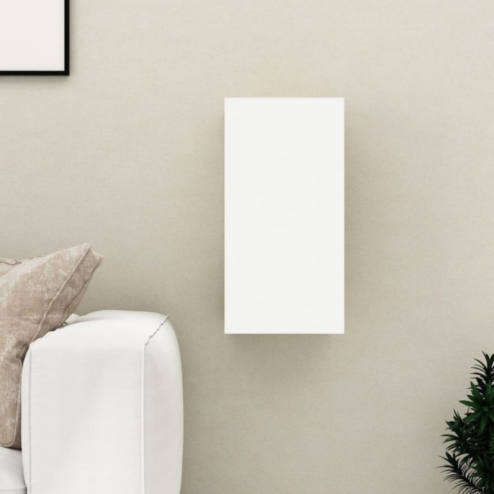 Gossi comoda tv, alb, 30,5x30x60 cm, lemn prelucrat