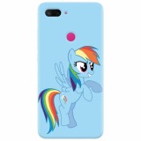 Husa silicon pentru Xiaomi Mi 8 Lite, Rainbow Dash