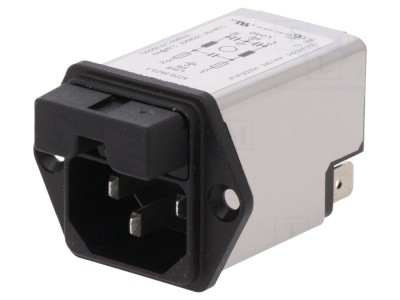 Conector alimentare AC 6A 250V foto