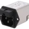 Conector alimentare AC 6A 250V