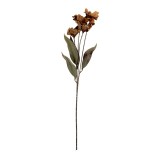 Cumpara ieftin Floare artificiala maro verde 8x5x60 cm