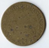 Jeton an 1578, alama - Franta, 27 mm