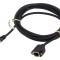 Prelungitor RJ45 S/FTP Cat6a Negru 2m