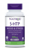 Supliment alimentar 5-HTP 200 mg Mood &amp; Stress Natrol, 30 tablete, GNC