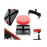 Taburet, scaun rotrativ cu spatiu pentru depozitare scule, 360&deg;, 136 Kg, Kraft