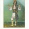 4619 - ETHNIC man, Cioban, Romania - old postcard - unused
