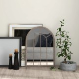 vidaXL Oglindă,nisip, 60x45 cm,fier, pentru utilizare &icirc;n interior