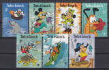 Turks &amp; Caicos - Animatie - WALT DISNEY - Serie scurta - MNH