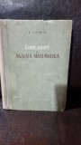 CURS SCURT DE ANALIZA MATEMATICA - A.I. HINCIN