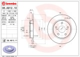BREMBO 08.A912.11 PRIME LINE - UV Coated Disc frana