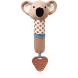 BabyOno Charlie Koala 3m+ jucărie fluierătoare pentru dentiție 1 buc