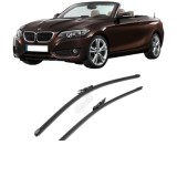 Cumpara ieftin Set stergatoare auto BMW Seria 2 Convertible (F23) 2014-2021, pentru parbriz, Valeo Silencio Xtrm
