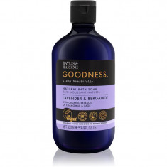 Baylis & Harding Goodness Sleep Beautifully spuma de baie pentru un somn liniștit Lavender & Bergamot 500 ml