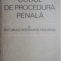 Codul de procedura penala al Republicii Socialiste Romania
