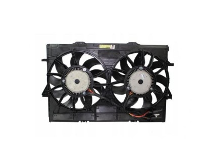 GMV radiator electroventilator Audi A6 (C7), 2010-2018, RS6/RS6/S6 Performance, motor 4.0 V8 T, benzina, 600/600; 365/365 mm; (4 +4) pini foto