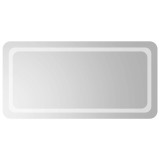 Cumpara ieftin Oglinda de baie cu LED, 100x50 cm