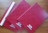 3-CLASOARE -PHILSWISS&#039;&#039; -Stare F. BUNA -CA NOI-8foiNEGRE/16pag. 2foite trans. intre fiecare foaie/9 benzi/pe pag.-bine intinse