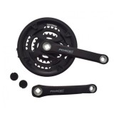 Angrenaj pedalier 3 foi MTB, otel, 42/34/24T, culoare negru Cod:AWR01601