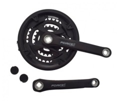 Angrenaj pedalier 3 foi MTB, otel, 42/34/24T, culoare negru Cod:AWR01601