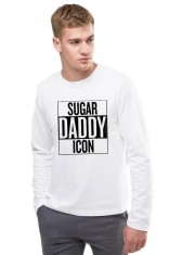 Bluza barbati alba - Sugar Daddy foto