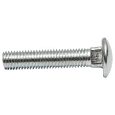 Set 50 buc surub zincat pentru plug DIN 603 M14x70mm foto