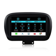 Navigatie Dedicata Fiat 500x (2014-2020), 9Inch, 2Gb Ram, 32Gb Stocare, Carplay