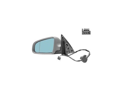 Oglinda exterioara Audi A6 (C6) Sedan/Avant 05.2004-10.2008 partea dreapta View Max Crom Convexa Carcasa cu primer, electrica incalzita , 5 pini, foto