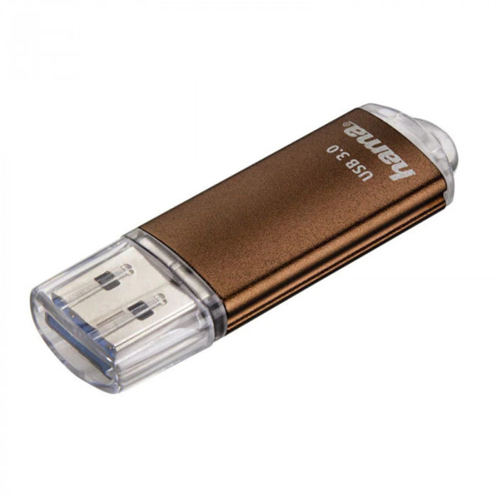 Stick memorie USB Laeta FlashPen Hama, 64 GB, USB 3.0, Maro
