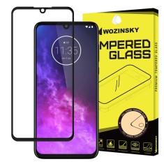 Folie Motorola Moto One Zoom Wozinsky Sticla 5D Full Glue Negru foto