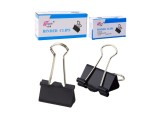 Set cleme universale de birou, negru, 32 mm, 12 bucati, Lean 21858