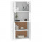 Dulap inalt, alb, lemn prelucrat - 10