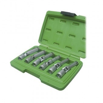 Set 6 chei tubulare articulate pentru bujii, JBM JB-52691, 8-16 mm foto