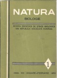Cumpara ieftin Revista Natura Biologie 1969 brosata stiinte botanica editie veche carte colectie cititor pasionat