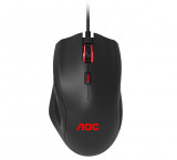 Mouse gaming Aoc GM200, 4200 DPI, iluminare RGB, Negru - SECOND