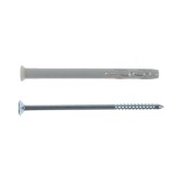 Diblu universal din nylon, cu surub, Fischer, 6 x 80 mm