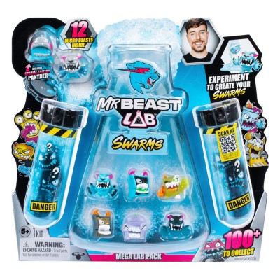 Set 12 figurine, Mr. Beast Figurine Lab Swarms foto