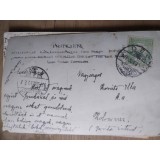 Ilustrata circulatie AustroUngaria teritori Romania Temesvar Timisora