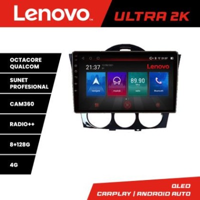 Navigatie Mazda RX8 2008-2011 Octa Core Android Radio Bluetooth GPS WIFI/4G DSP 2K 8+128GB 360 Toslink CarStore Technology foto