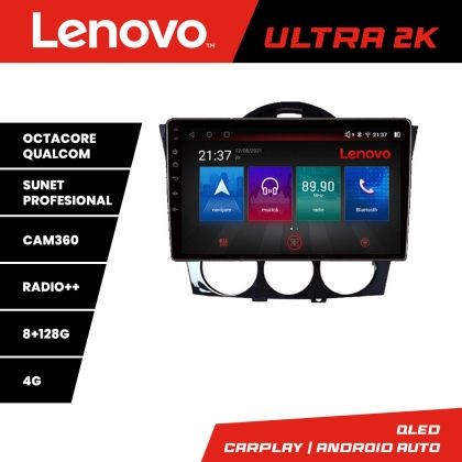 Navigatie Mazda RX8 2008-2011 Octa Core Android Radio Bluetooth GPS WIFI/4G DSP 2K 8+128GB 360 Toslink CarStore Technology