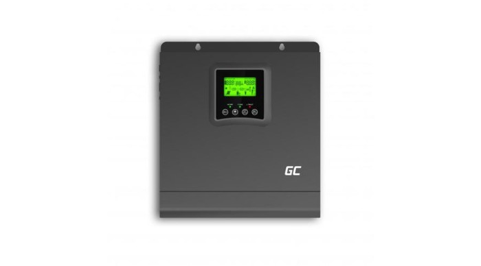 Green Cell Solar Panel Inverter Solar Powered MPPT Solar Panel Charger 24V DC 230V AC 2000W/2000VA Pure Tone Wave