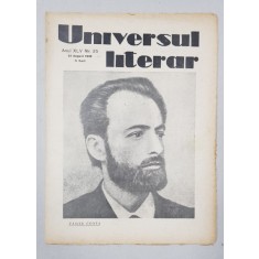 REVISTA &#039;UNIVERSUL LITERAR&#039;, ANUL XLV, NR. 35, 25 AUGUST 1929