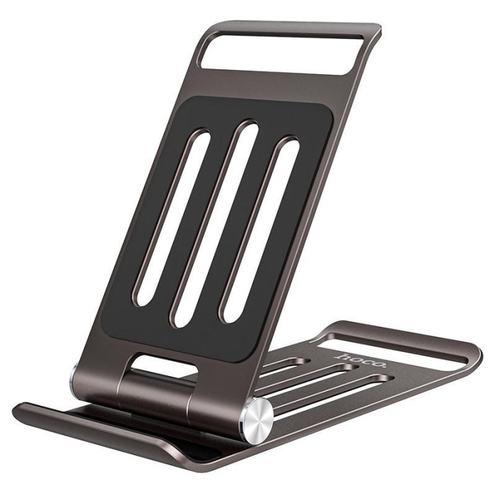 Suport de birou pliabil HOCO PH49, elegant, metalic, pentru telefoane mobile si tablete de 4, 7-10, 5 inchi,