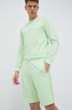Cumpara ieftin EA7 Emporio Armani pantaloni scurti din bumbac culoarea verde