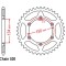 Pinion spate Kawasaki KX-F 250 450 06-, 20 Suzuki RM-Z 250 04- 06 (52 dinti) JTR460 ultra light 46052EE Cod produs: 46052EE