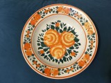 Farfurie veche romaneasca de colectie cu marcaj U P C ( Uzinele Ceramice Ploiesti ) !
