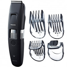 Trimmer pentru barba Panasonic ER-GB96-K503, lavabil, 0.5-30mm, acumulator sau la retea, 4 accesorii, Negru