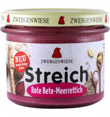 Crema tartinabila bio vegetala cu sfecla rosie si hrean, 180g Zwergenwiese foto